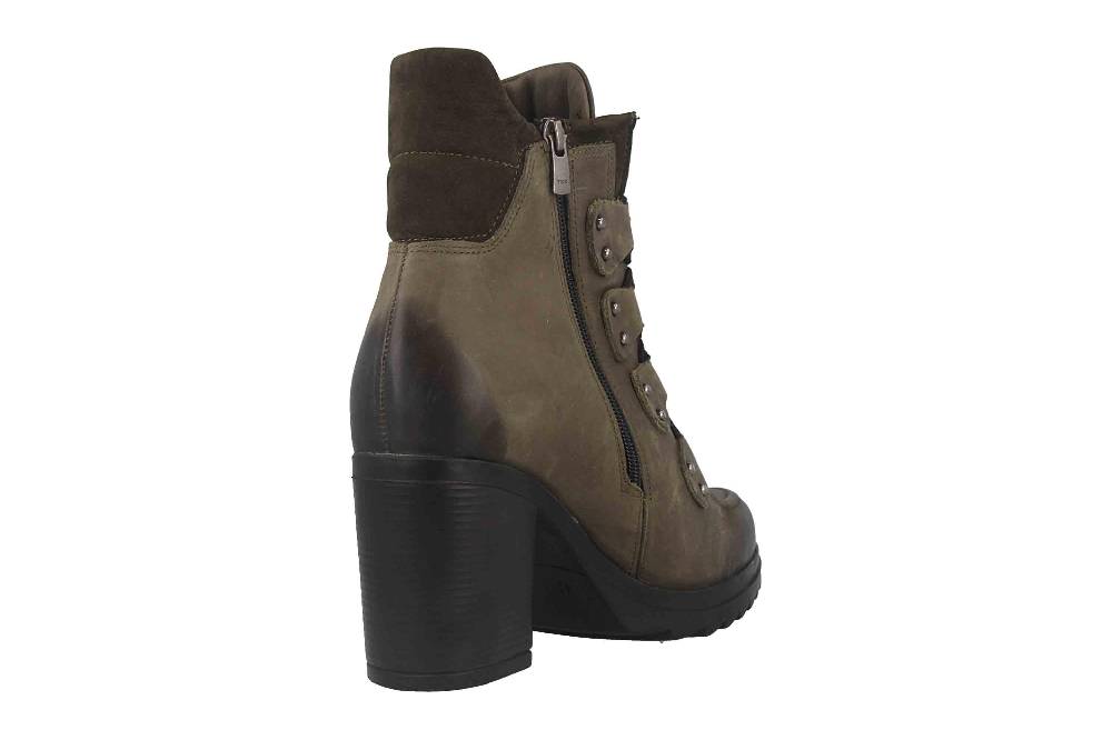 Baboos Stiefeletten In Übergrößen Grün 36.05 473-127-480 Große Damenschuhe