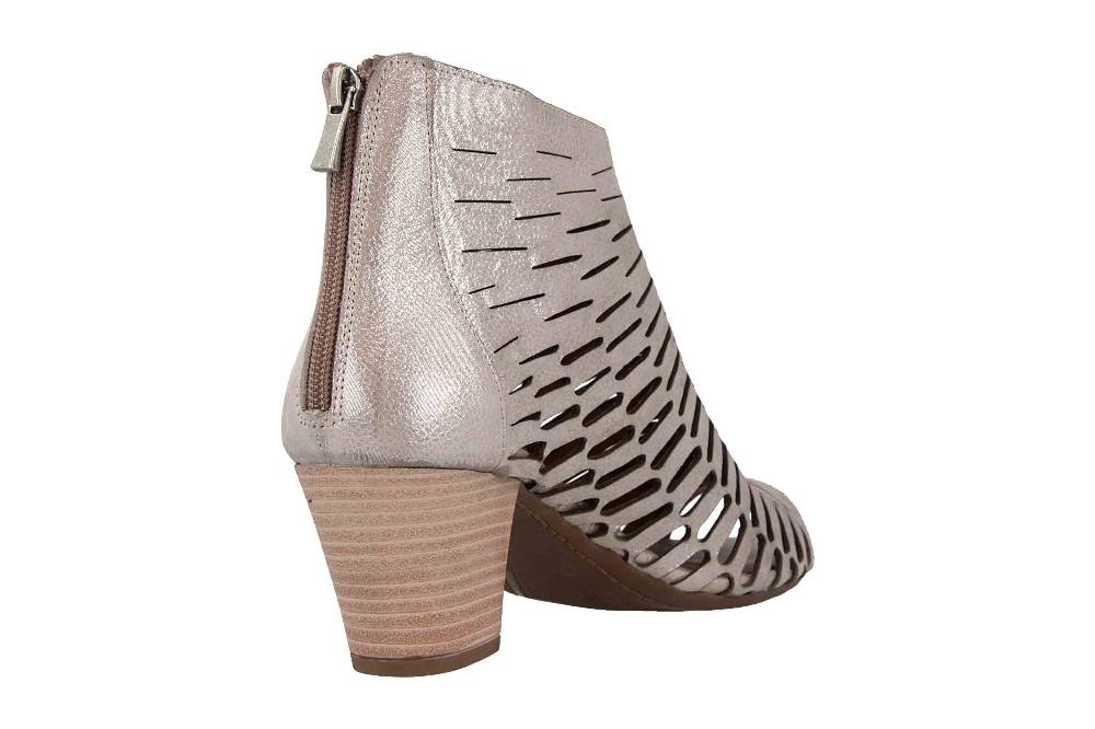 Baboos Stiefeletten In Übergrößen Metallic 339-00 161 Große Damenschuhe