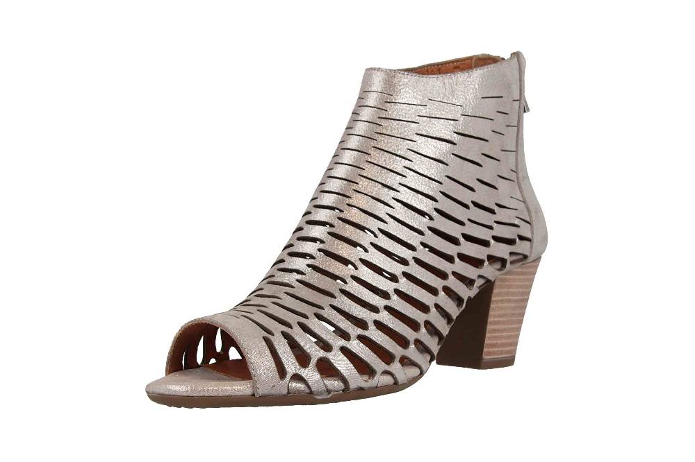 Baboos Stiefeletten In Übergrößen Metallic 339-00 161 Große Damenschuhe