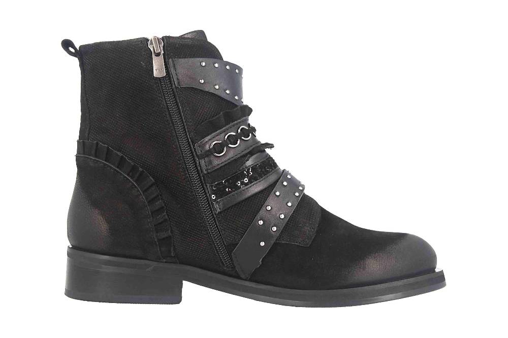 Baboos Stiefeletten In Übergrößen Schwarz 01.22 120-170 Große Damenschuhe