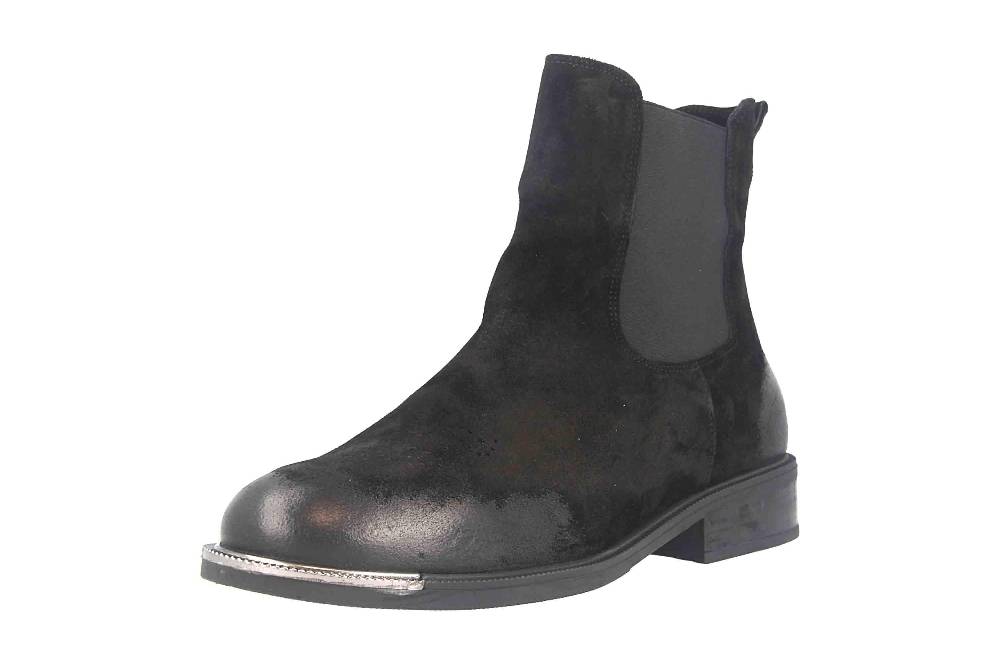 Baboos Stiefeletten In Übergrößen Schwarz 02.28 136 Große Damenschuhe