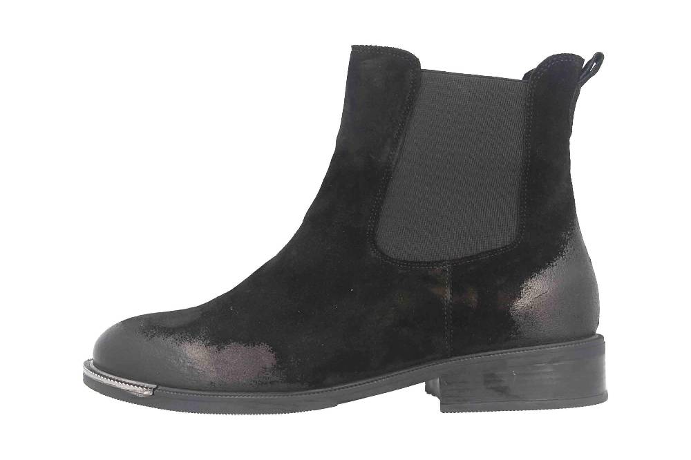 Baboos Stiefeletten in Übergrößen Schwarz 02.28 136 große Damenschuhe