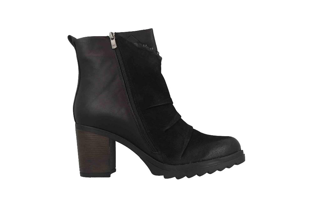 Baboos Stiefeletten In Übergrößen Schwarz 36.09 120-100 Große Damenschuhe