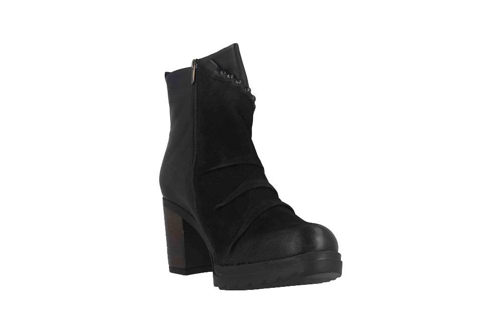 Baboos Stiefeletten In Übergrößen Schwarz 36.09 120-100 Große Damenschuhe