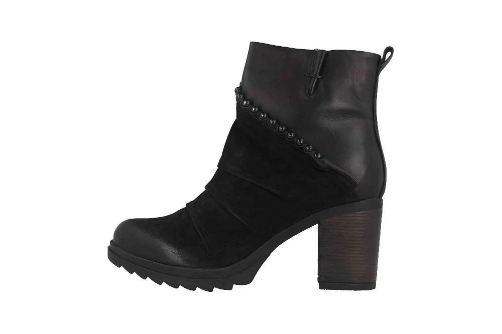 Baboos Stiefeletten in Übergrößen Schwarz 36.09 120-100 große Damenschuhe