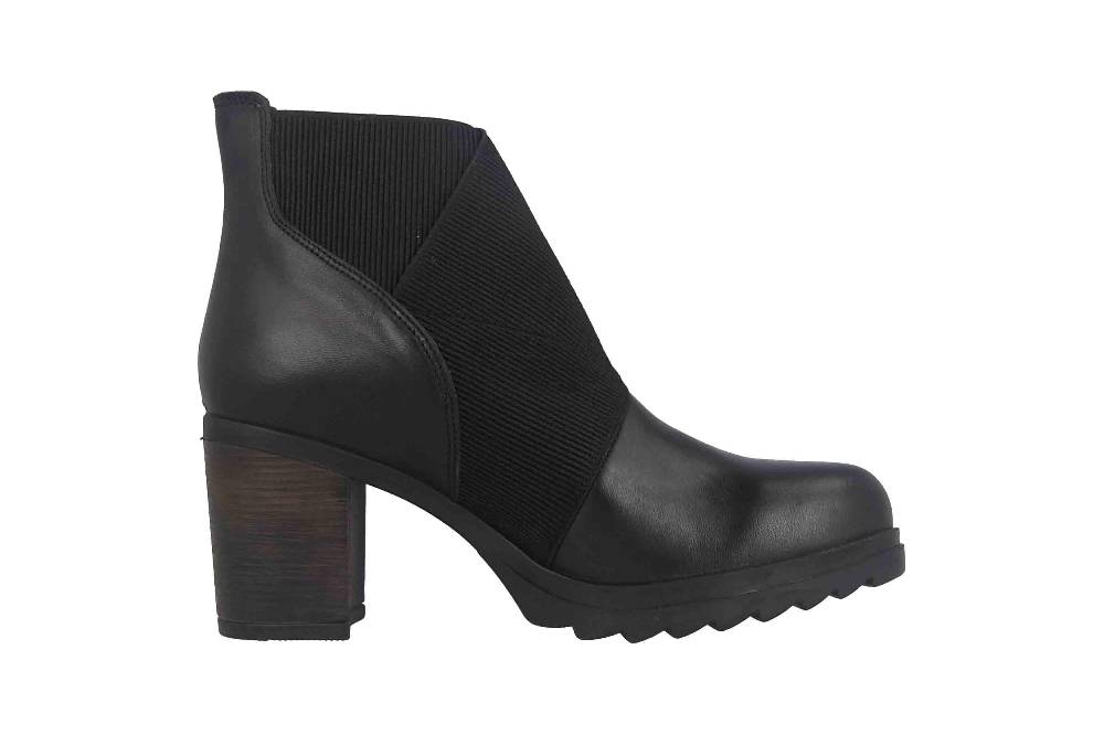 Baboos Stiefeletten In Übergrößen Schwarz 55.01 100 Große Damenschuhe