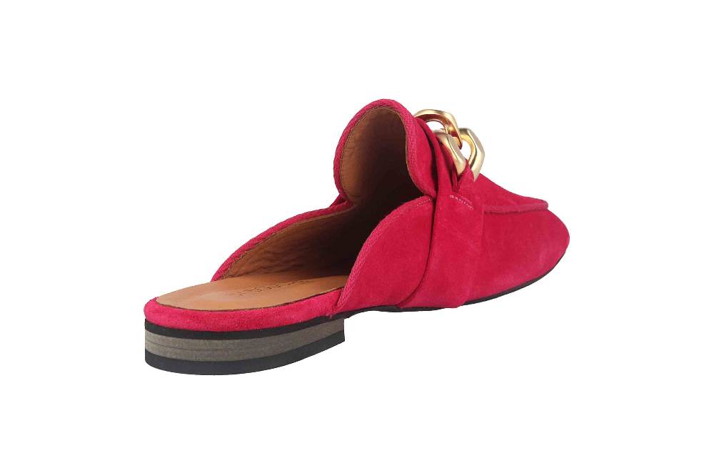 Babouche Lifestyle Pantoletten In Übergrößen Pink G5602-2-55 Große Damenschuhe