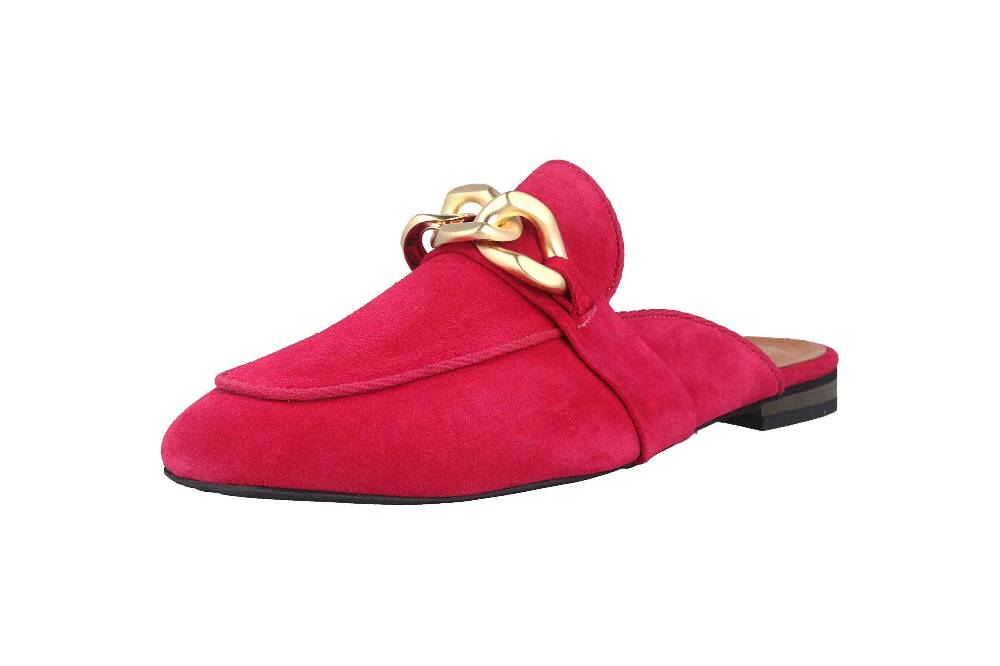 Babouche Lifestyle Pantoletten In Übergrößen Pink G5602-2-55 Große Damenschuhe