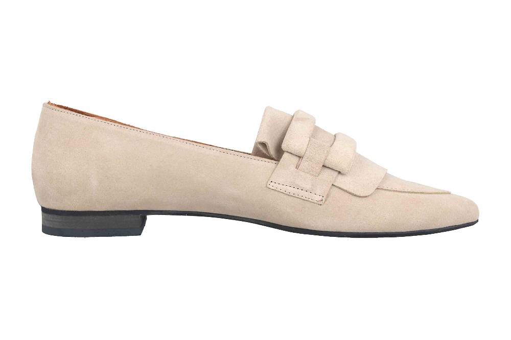 Babouche Lifestyle Slipper In Übergrößen Beige 4607-2-2 Große Damenschuhe