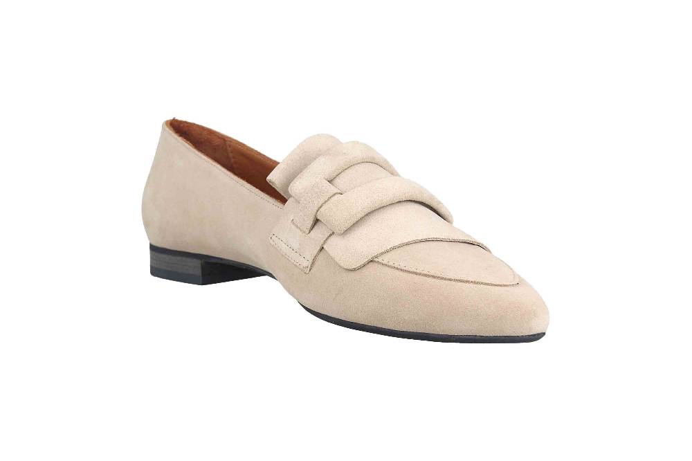 Babouche Lifestyle Slipper In Übergrößen Beige 4607-2-2 Große Damenschuhe
