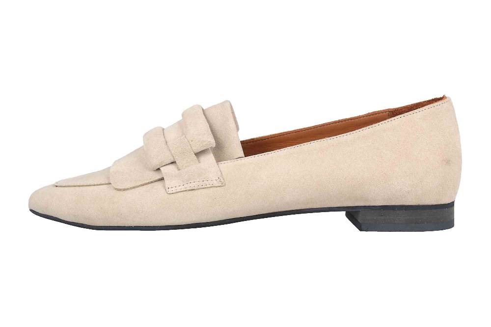 Babouche Lifestyle Slipper in Übergrößen Beige 4607-2-2 große Damenschuhe