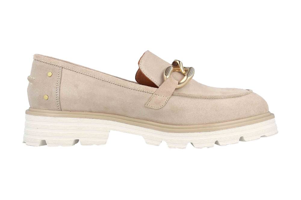 Babouche Lifestyle Slipper In Übergrößen Beige G5201-2-2 Große Damenschuhe