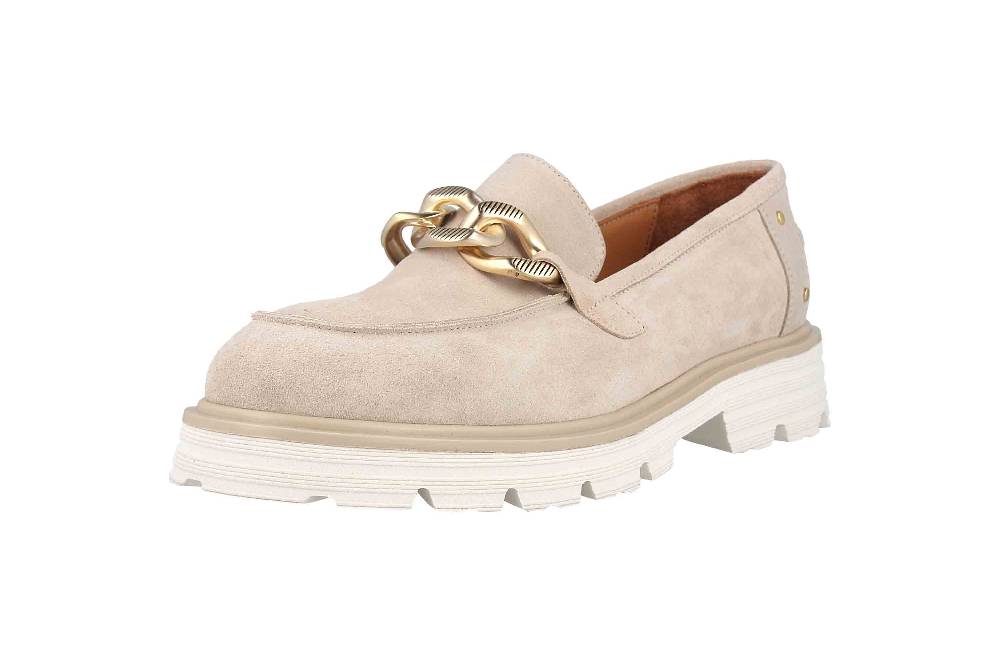Babouche Lifestyle Slipper In Übergrößen Beige G5201-2-2 Große Damenschuhe