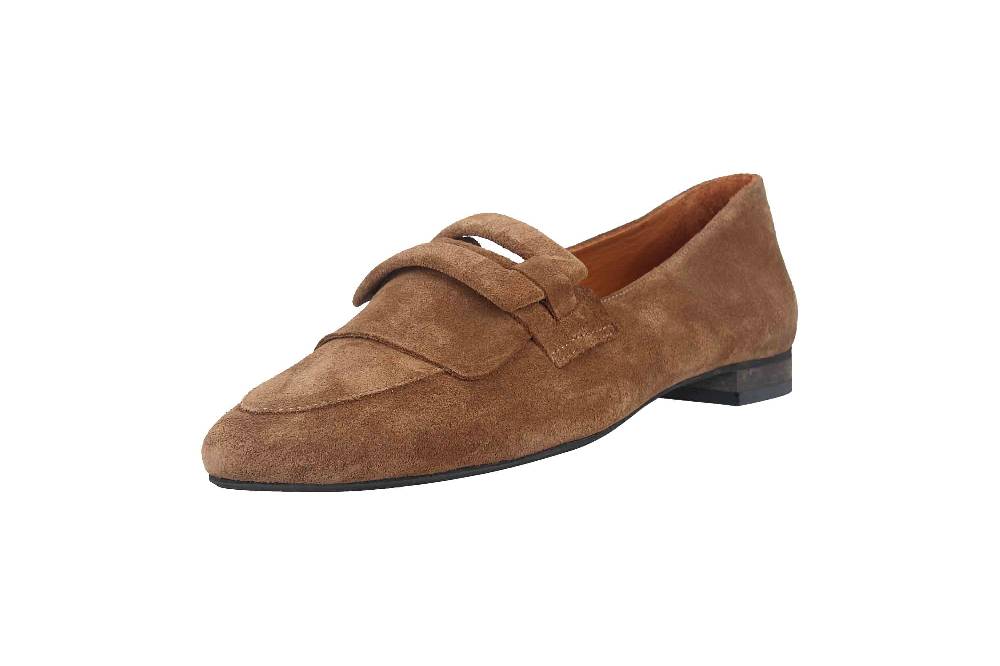 Babouche Lifestyle Slipper In Übergrößen Braun 4607-2-5 Große Damenschuhe