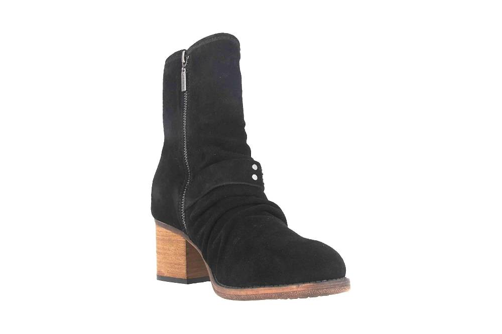 Bearpaw Amethyst Black II Stiefeletten In Übergrößen Schwarz 2157W 011 Große Damenschuhe