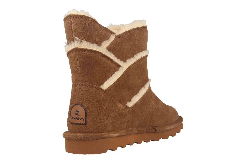 Bearpaw Ariel Hickory II Boots In Übergrößen Braun 2183W 220 Große Damenschuhe