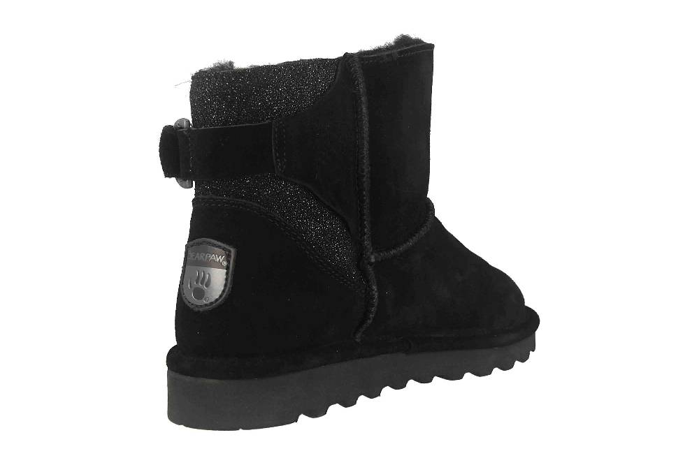 Bearpaw Betty Stiefel In Übergrößen Schwarz 2713W 550 Große Damenschuhe