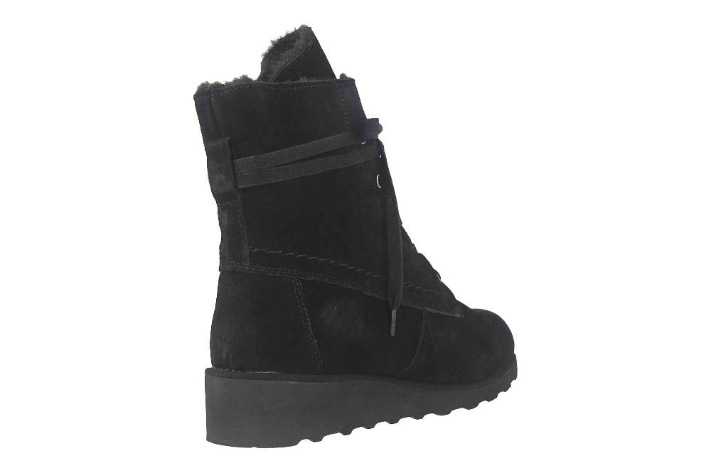Bearpaw Krista Solids Black II Stiefel In Übergrößen Schwarz 2025W 011 Große Damenschuhe