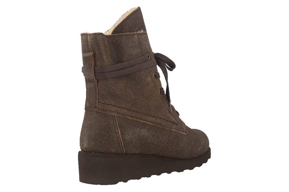Bearpaw Krista Solids Chestnut Distressed Stiefel In Übergrößen Braun 2025W 221 Große Damenschuhe