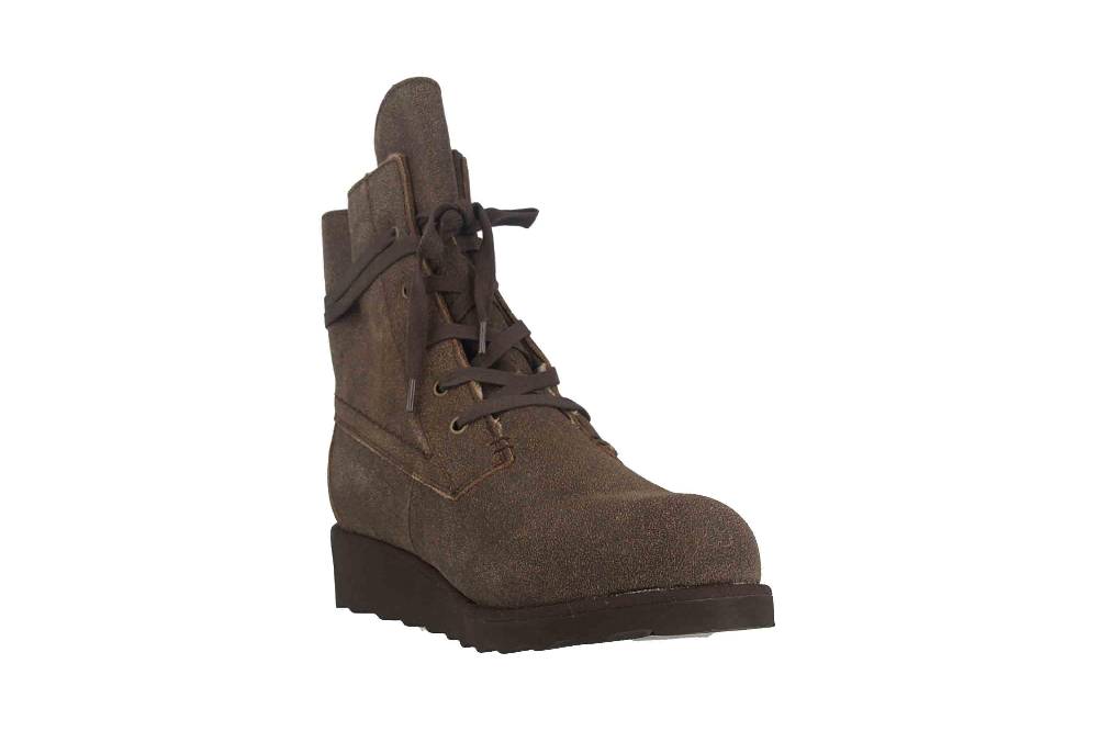 Bearpaw Krista Solids Chestnut Distressed Stiefel In Übergrößen Braun 2025W 221 Große Damenschuhe