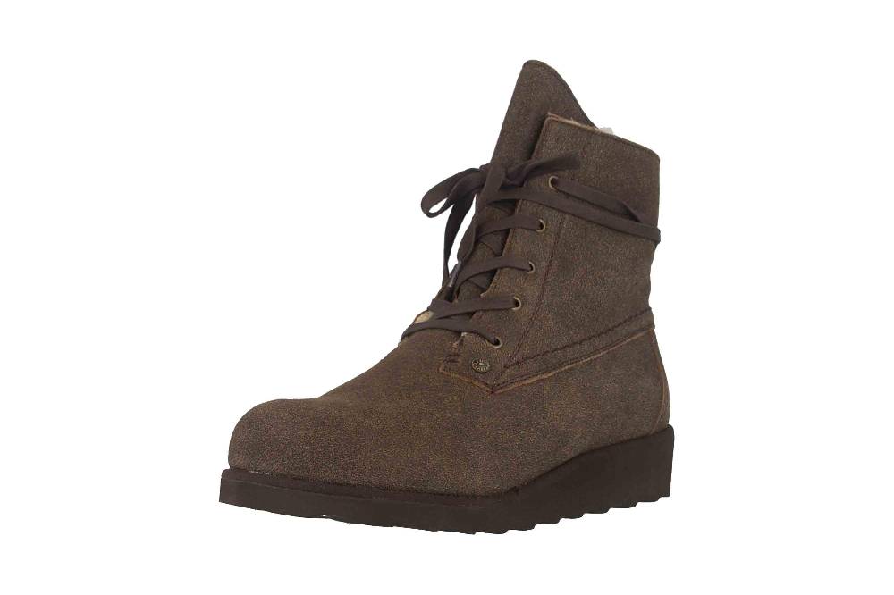 Bearpaw Krista Solids Chestnut Distressed Stiefel In Übergrößen Braun 2025W 221 Große Damenschuhe