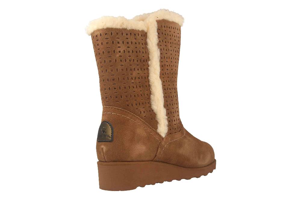 Bearpaw Lillian Hickory II Boots In Übergrößen Braun 2307W 220 Große Damenschuhe