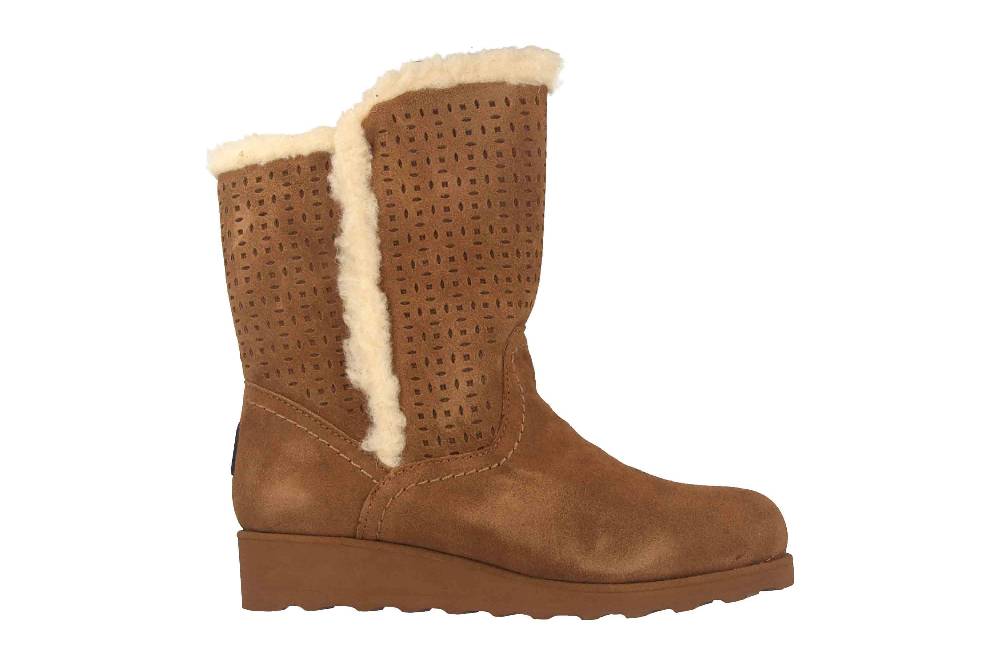Bearpaw Lillian Hickory II Boots In Übergrößen Braun 2307W 220 Große Damenschuhe