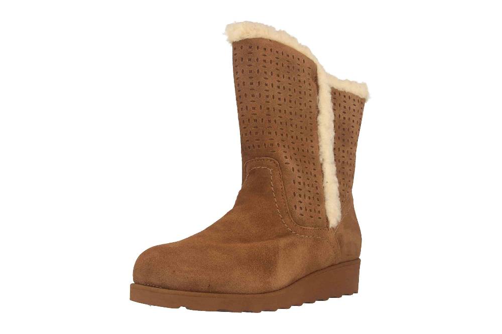 Bearpaw Lillian Hickory II Boots In Übergrößen Braun 2307W 220 Große Damenschuhe
