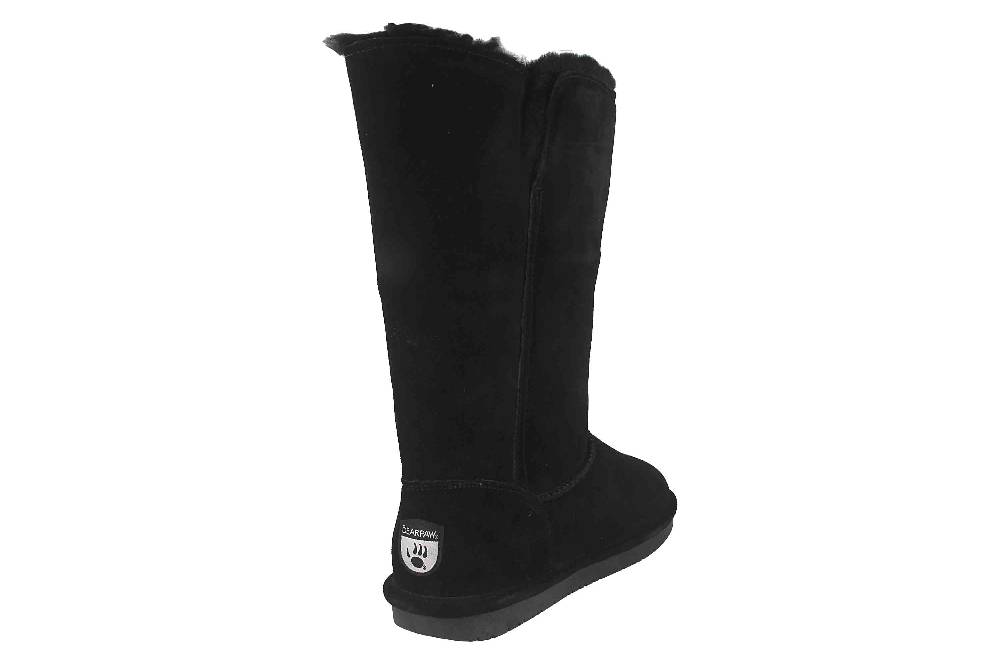Bearpaw Lori Stiefel In Übergrößen Schwarz 2250W 011 Große Damenschuhe