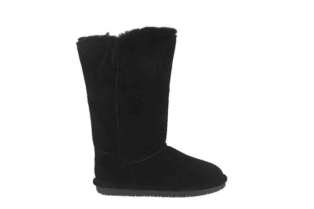 Bearpaw Lori Stiefel In Übergrößen Schwarz 2250W 011 Große Damenschuhe