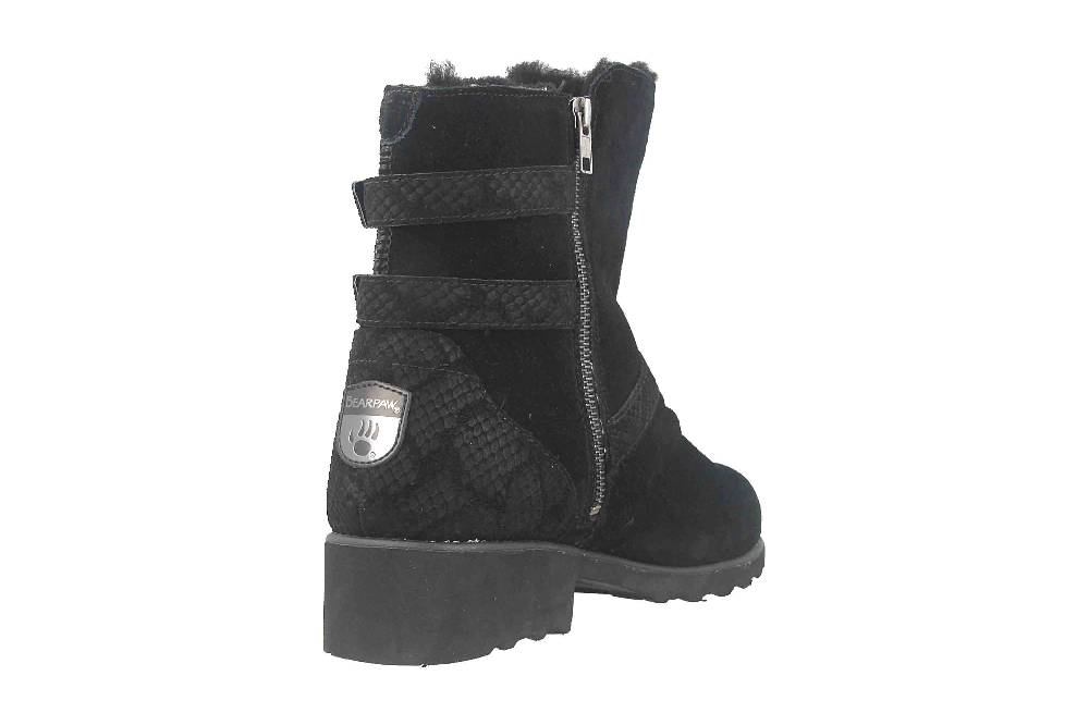 Bearpaw Lucy Stiefel In Übergrößen Schwarz 2511W 011 Große Damenschuhe