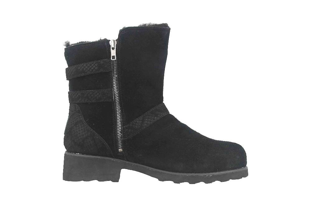 Bearpaw Lucy Stiefel In Übergrößen Schwarz 2511W 011 Große Damenschuhe