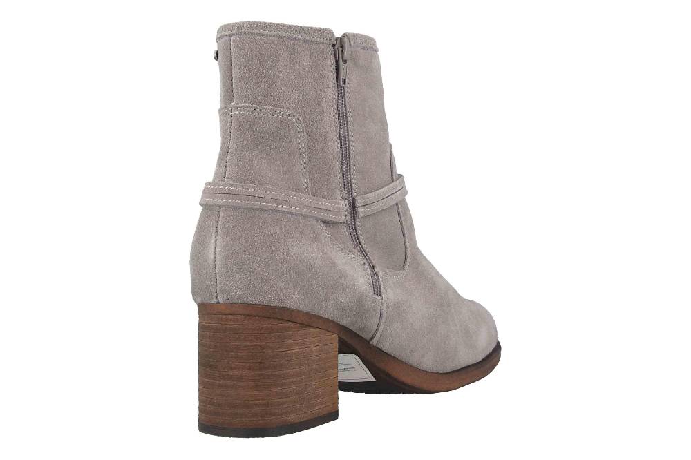 Bearpaw Mica Gray Fog Stiefeletten In Übergrößen Grau 2338W 051 Große Damenschuhe