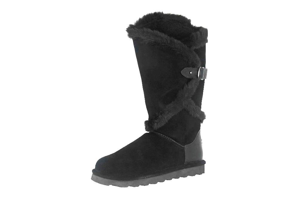 Bearpaw Sheilah Stiefel In Übergrößen Schwarz 2139W 011 Große Damenschuhe