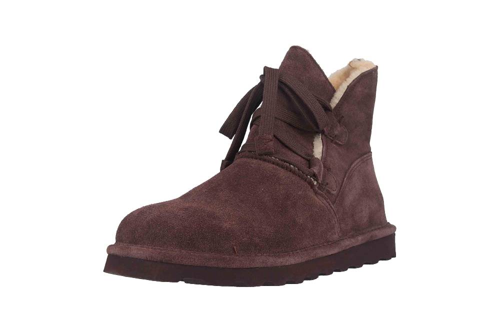 Bearpaw Zora Fig Boots In Übergrößen Bordeaux 2131W 668 Große Damenschuhe