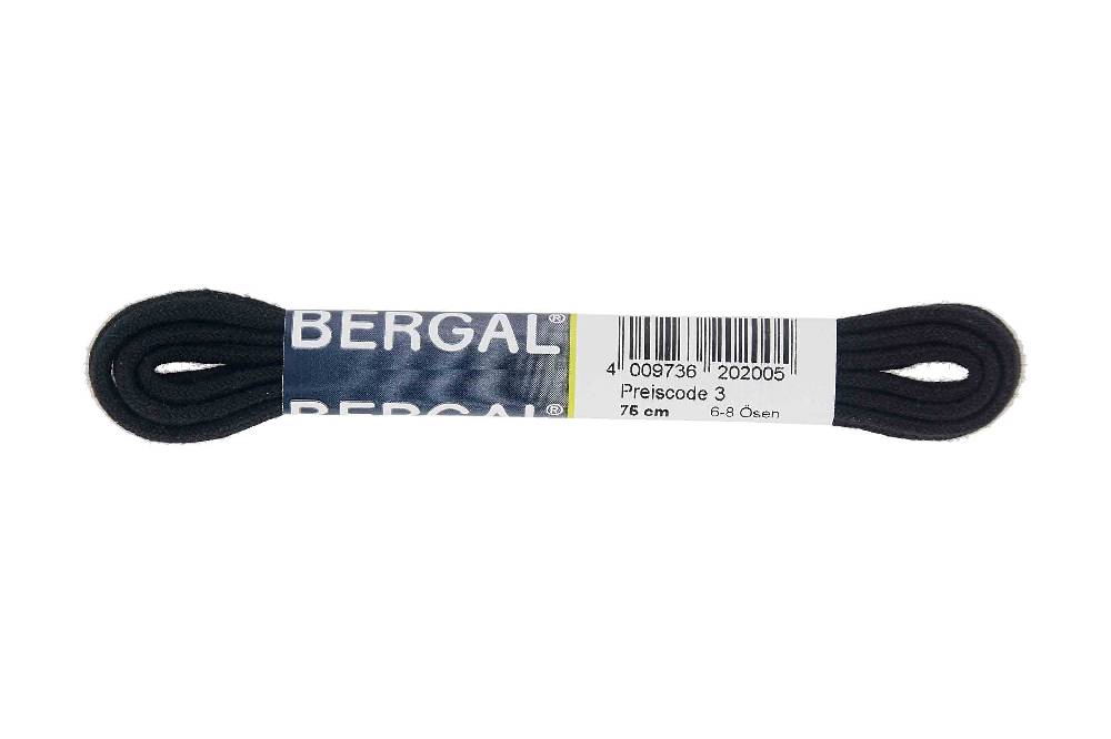 BNS - 8820 Rundsenkel Schwarz Dünn- Diverse Längen