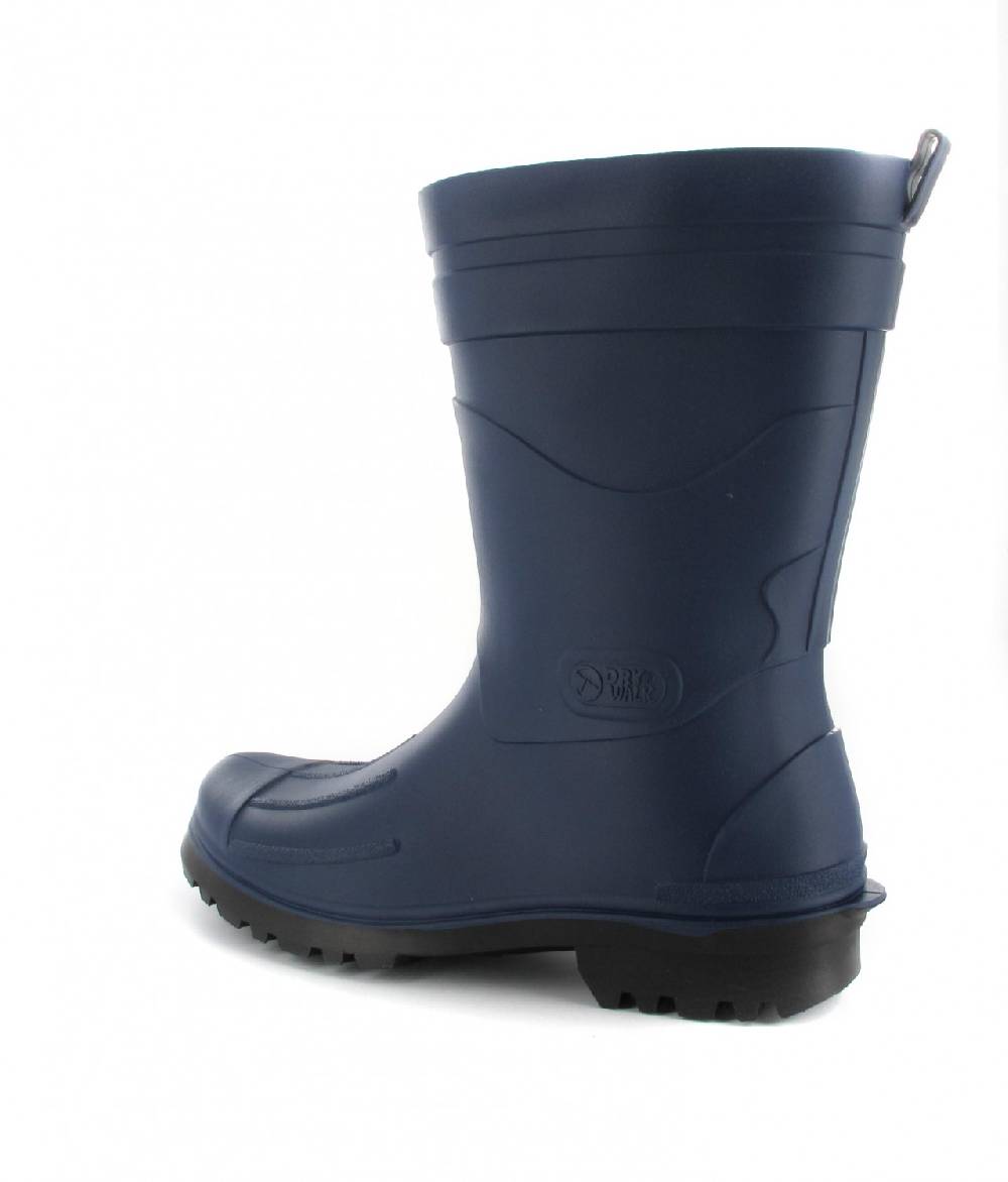 Bockstiegel Gummistiefel In Übergrößen Blau Dirk - Dk-Blau/Schwarz Große Herrenschuhe