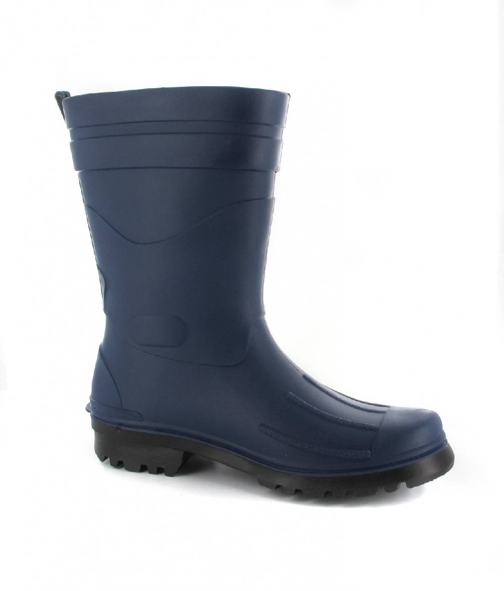 Bockstiegel Gummistiefel In Übergrößen Blau Dirk - Dk-Blau/Schwarz Große Herrenschuhe