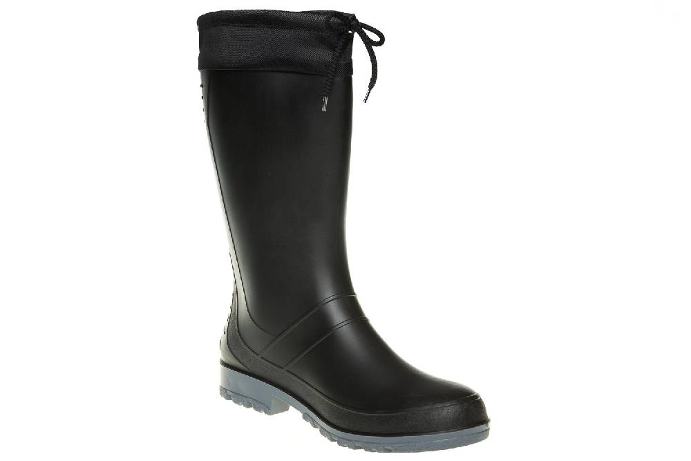 Bockstiegel Gummistiefel In Übergrößen Schwarz/Dunkelgrau Axel-M 10006_15 Große Damenschuhe / Herrenschuhe