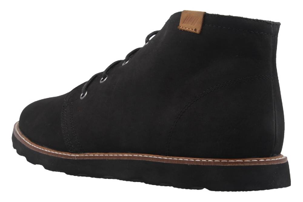 Boras Boots In Übergrößen Schwarz 3112-0001 Große Herrenschuhe