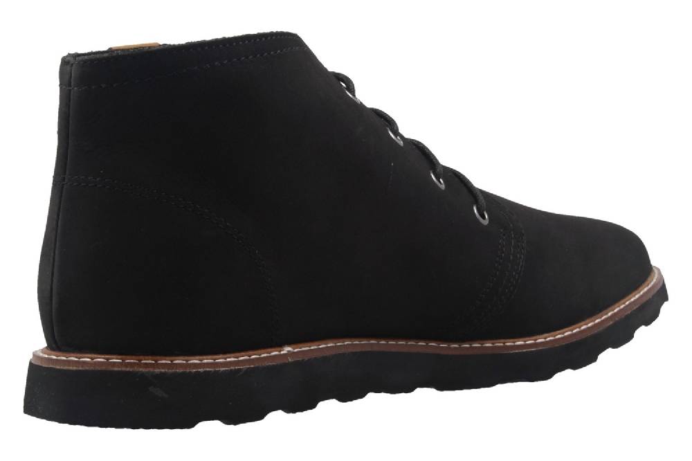 Boras Boots In Übergrößen Schwarz 3112-0001 Große Herrenschuhe