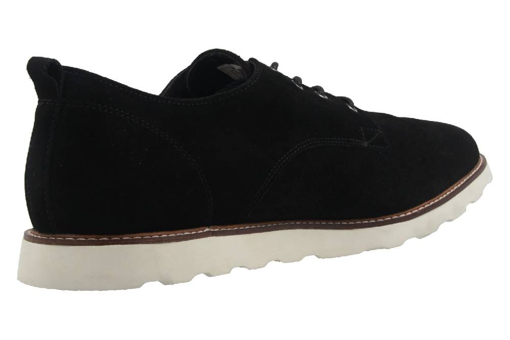 Boras Halbschuhe In Übergrößen Schwarz 3113-0001 Große Herrenschuhe
