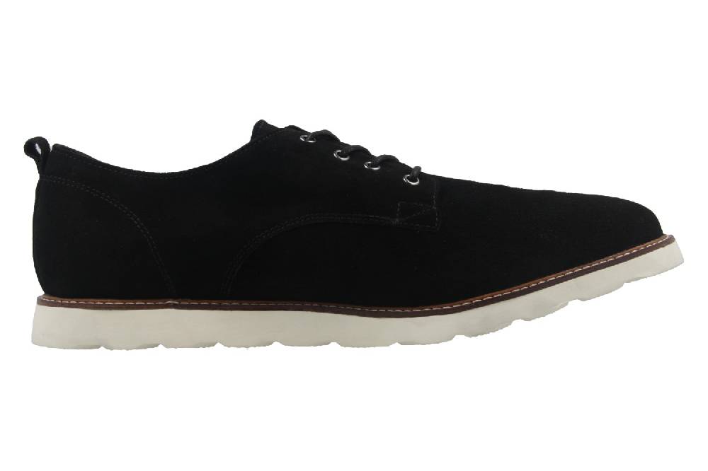 Boras Halbschuhe In Übergrößen Schwarz 3113-0001 Große Herrenschuhe