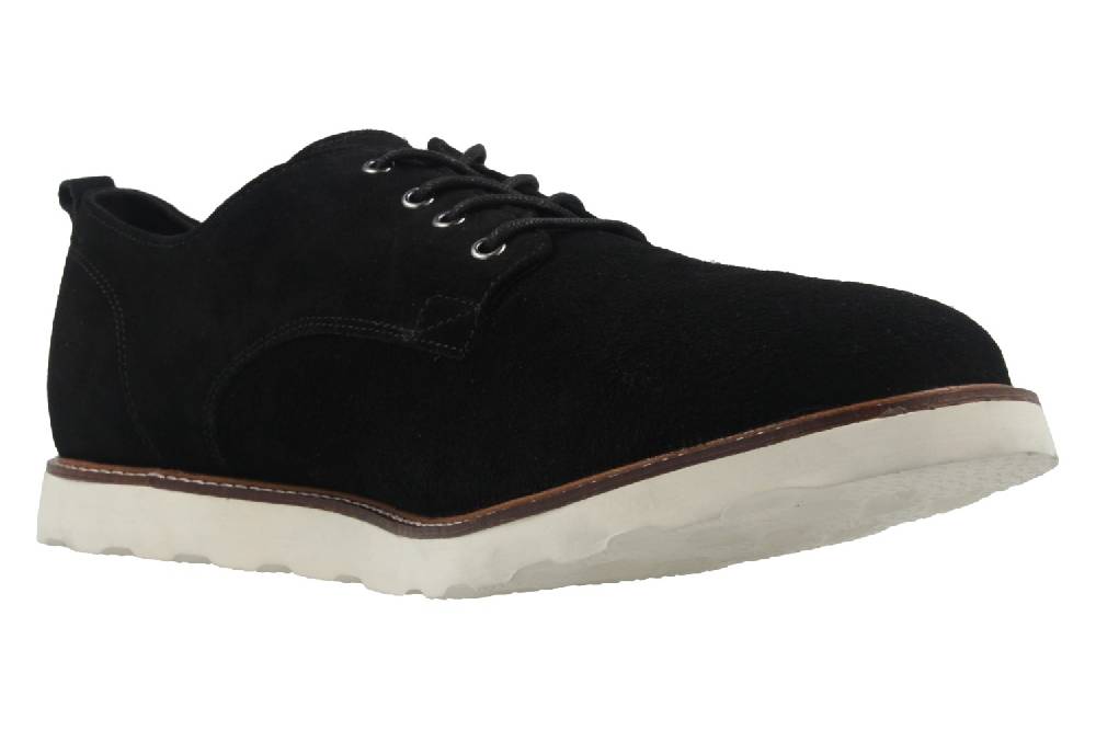Boras Halbschuhe In Übergrößen Schwarz 3113-0001 Große Herrenschuhe