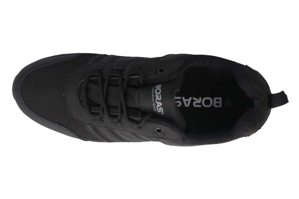 Boras Halbschuhe In Übergrößen Schwarz 3240-1427 Große Herrenschuhe