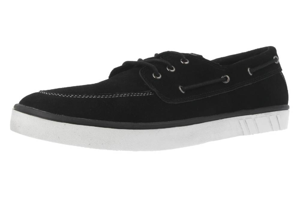 Boras Halbschuhe In Übergrößen Schwarz 3420-0145 Große Herrenschuhe