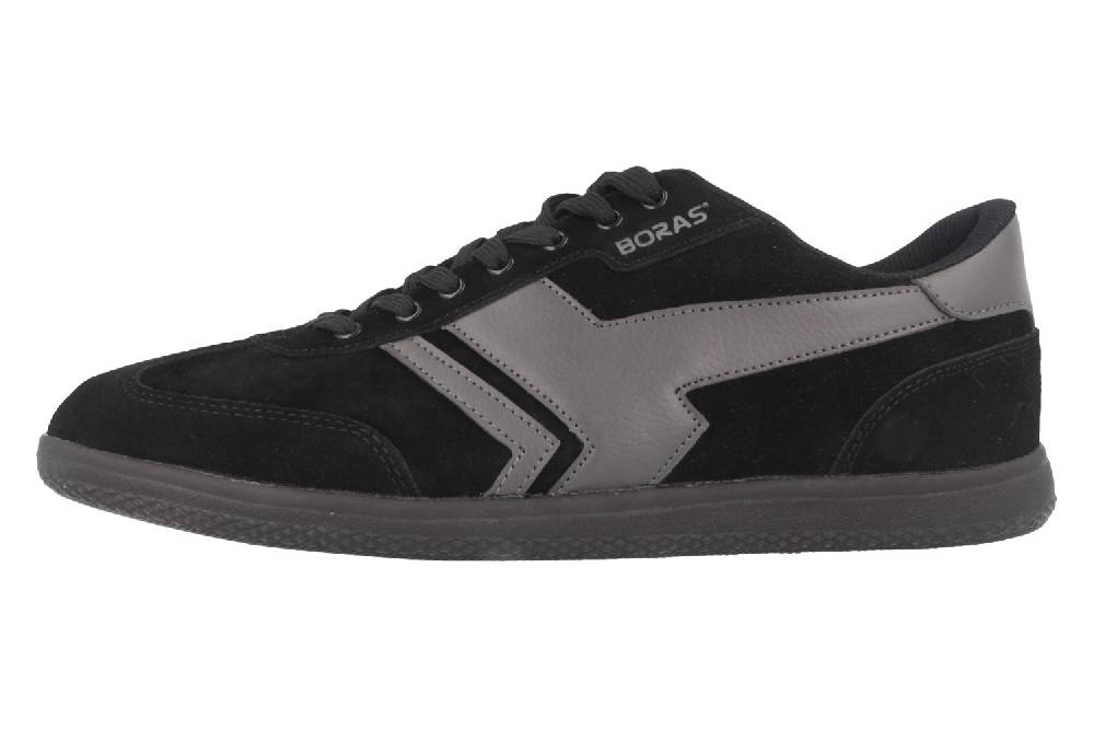 Boras Halbschuhe In Übergrößen Schwarz 3541-1438 Große Herrenschuhe