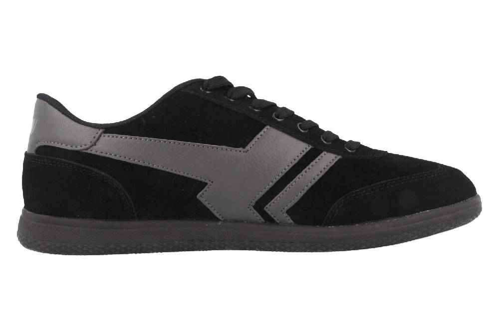 Boras Halbschuhe In Übergrößen Schwarz 3541-1438 Große Herrenschuhe