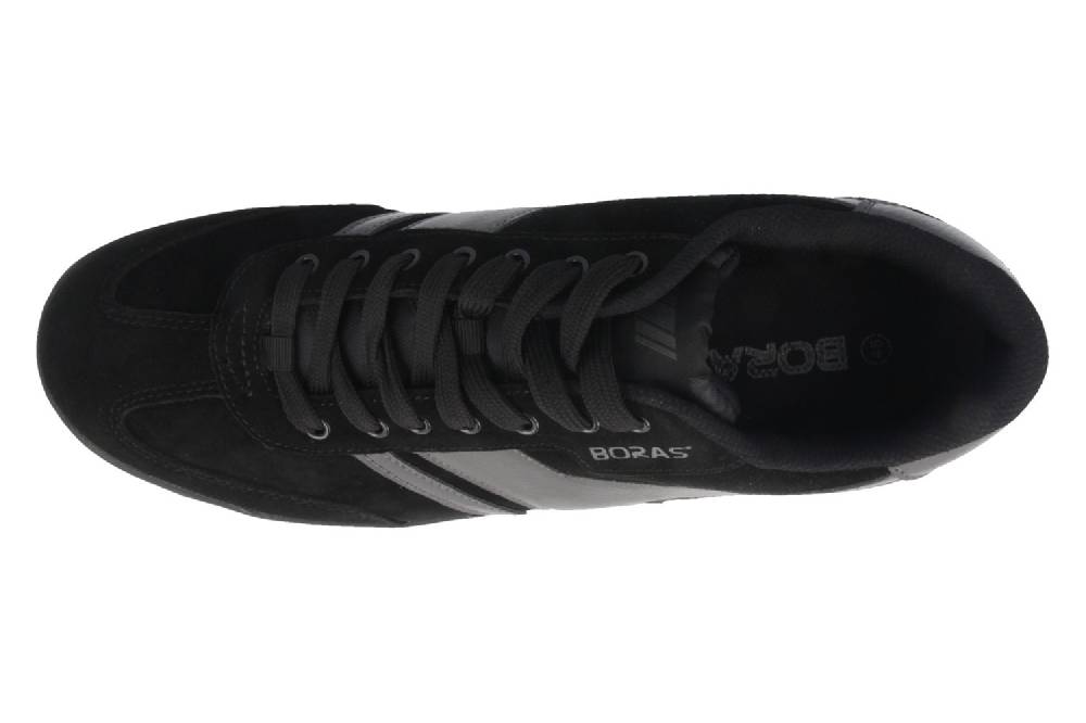 Boras Halbschuhe In Übergrößen Schwarz 3541-1438 Große Herrenschuhe