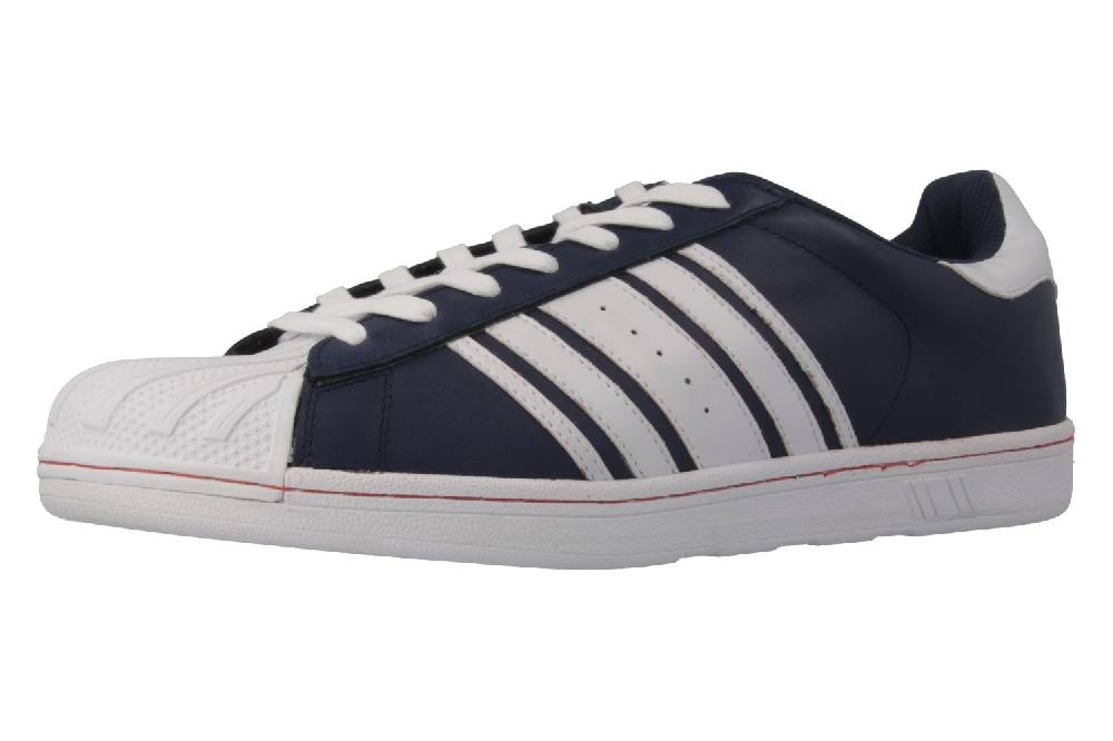 Boras Sneaker in Übergrößen Blau 3679-0228 große Herrenschuhe